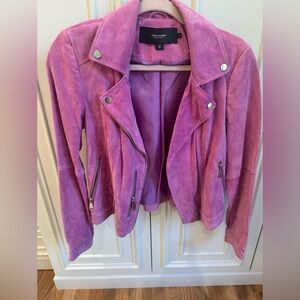 Vero Moda Pink Suede Jacket